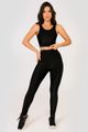 Legging Let's Gym Gold Rib | Feminina_P01